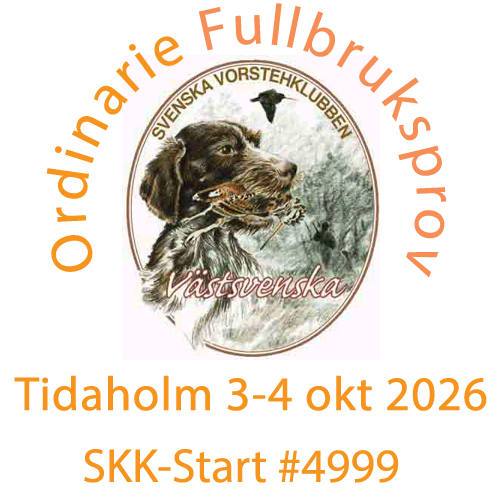 SVK Västsvenskas Fullbruksprov 3-4/10 2026