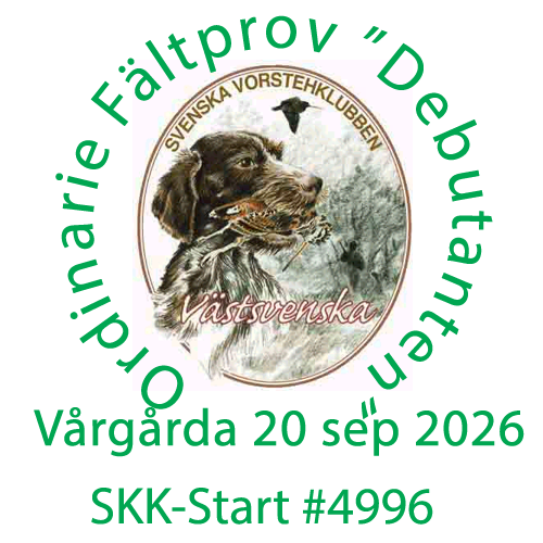 Debutant fältprov  20/9 2026